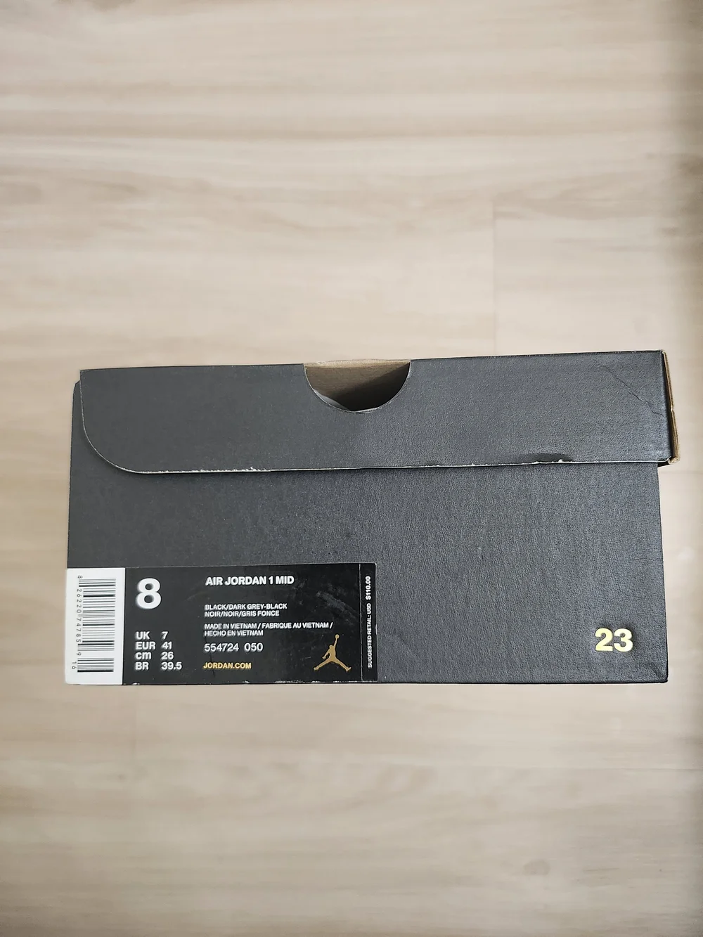 Jordan All-Black High Top Sneakers